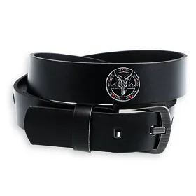 Leather & Steel Fashion Black 110