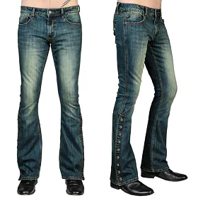 kalhoty jeans WORNSTAR Hellraiser Side Button 28