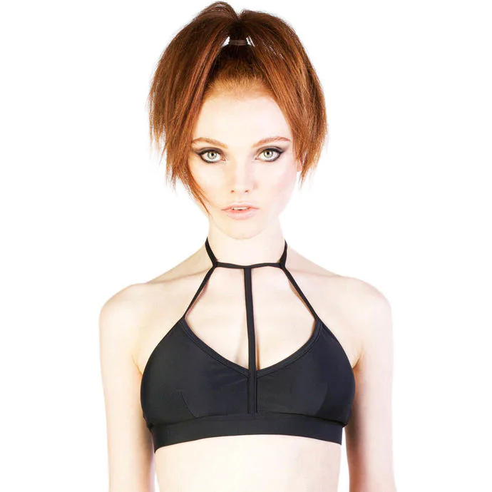 DISTURBIA Choker Černá XL