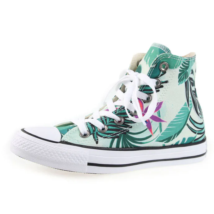 CONVERSE Chuck Taylor All Star Zelená Bílá 36